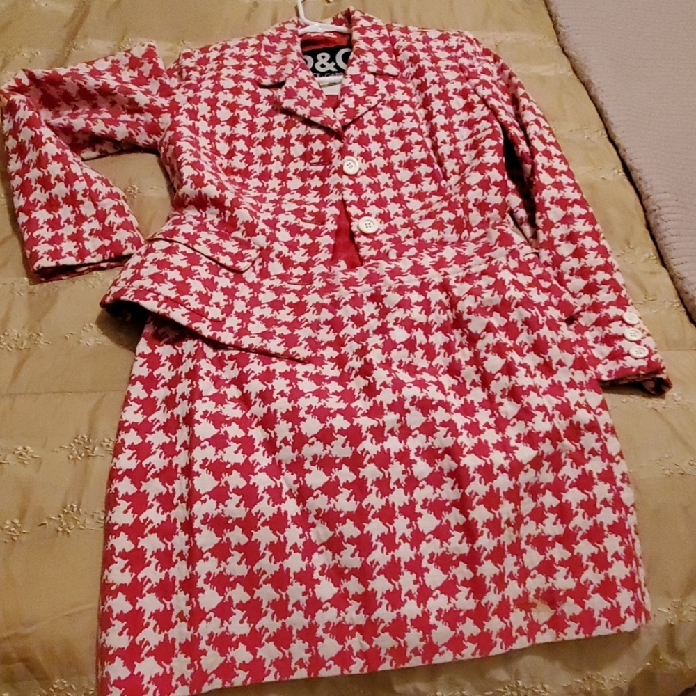 Gorgeous vintage Dolce & Gabbana skirt suit